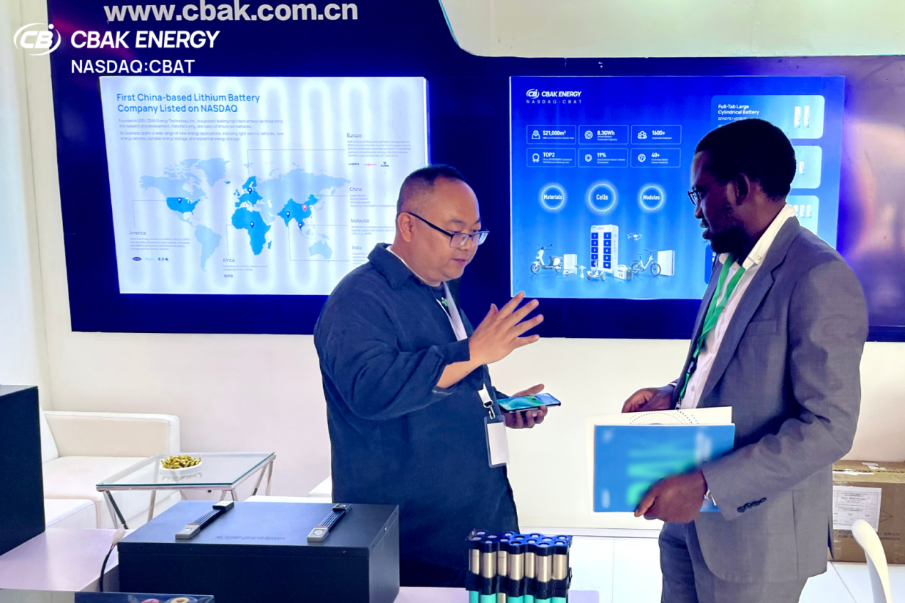 CBAK Energy showcases LFP cells for Africa e-moto market at Kenya expo
