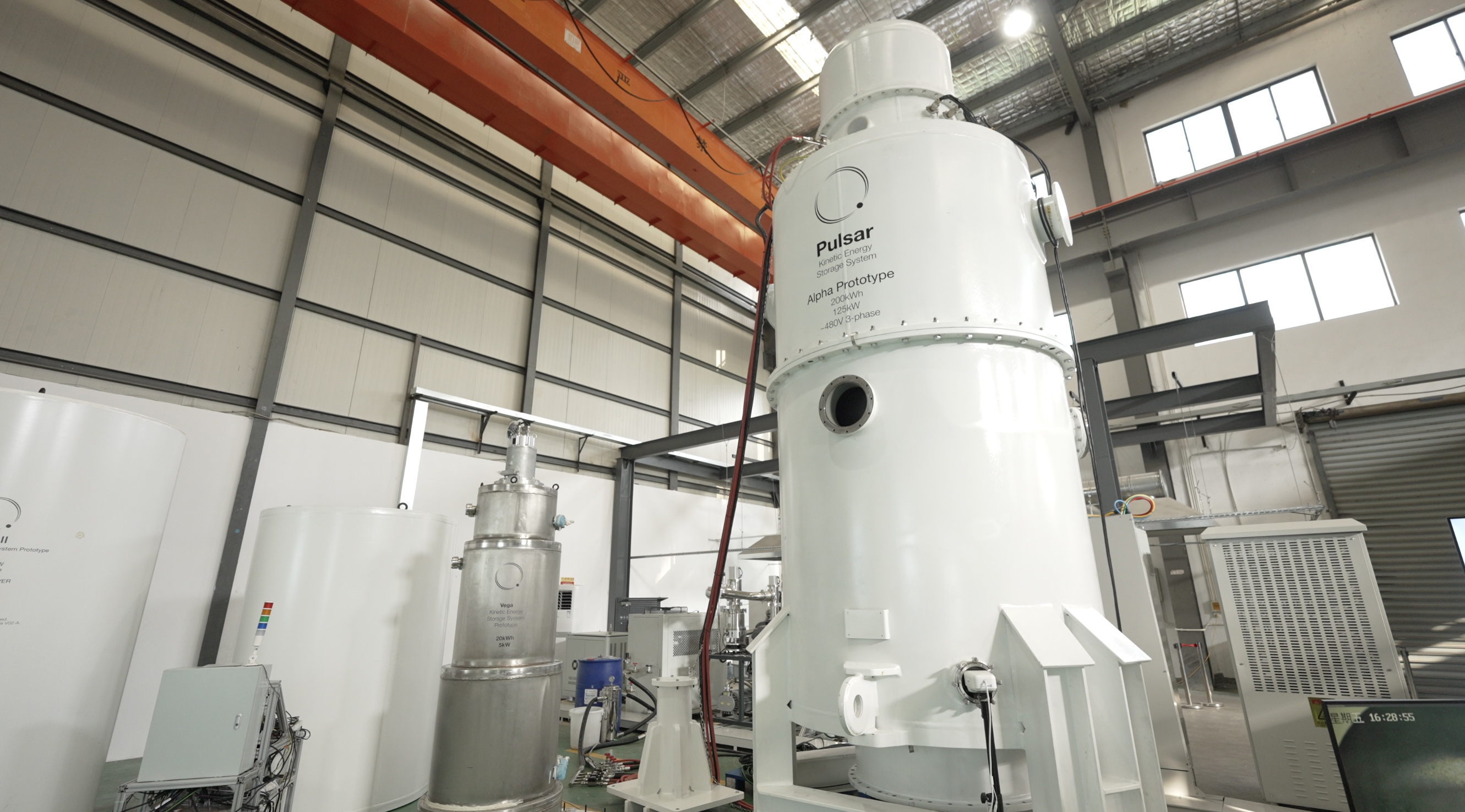 Qnetic begins full-scale testing of 200 kWh Pulsar flywheel system