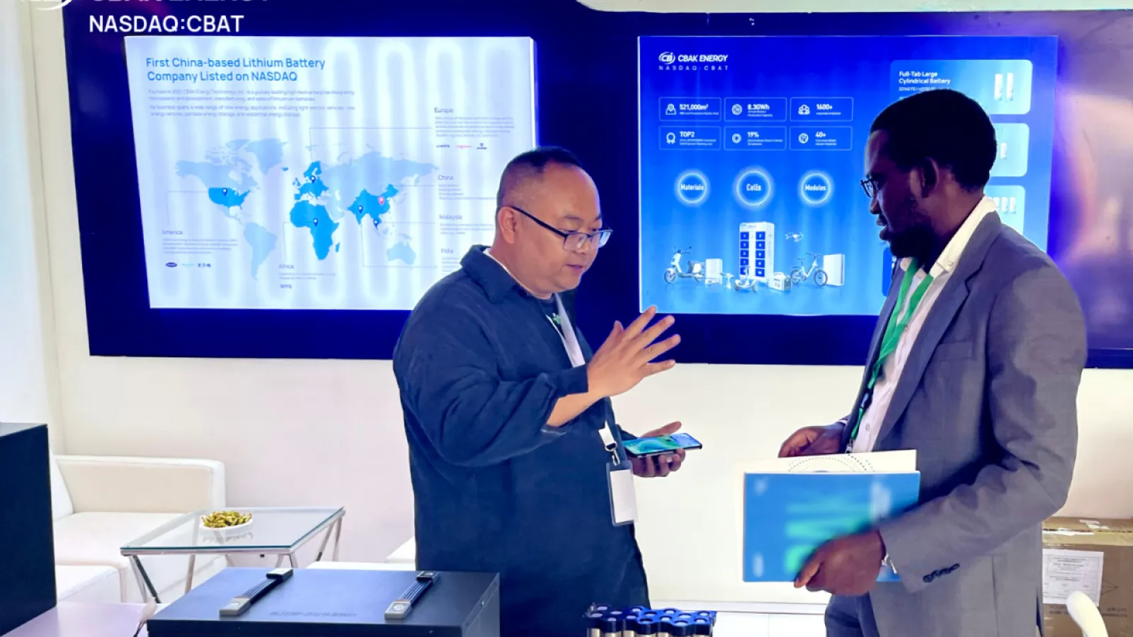 CBAK Energy showcases LFP cells for Africa e-moto market at Kenya expo