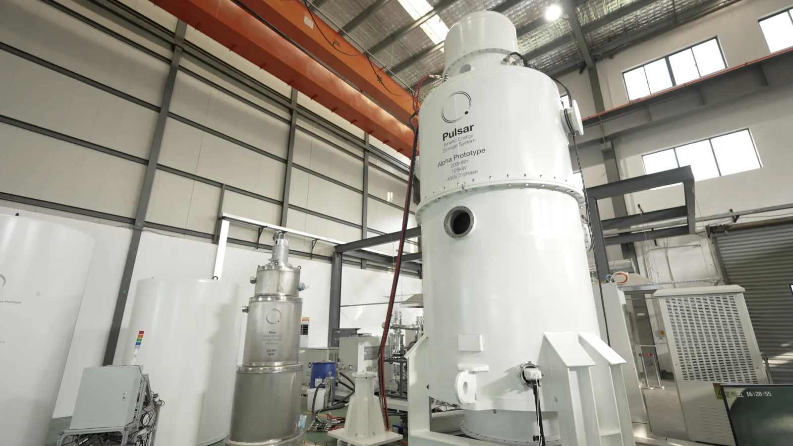 Qnetic begins full-scale testing of 200 kWh Pulsar flywheel system