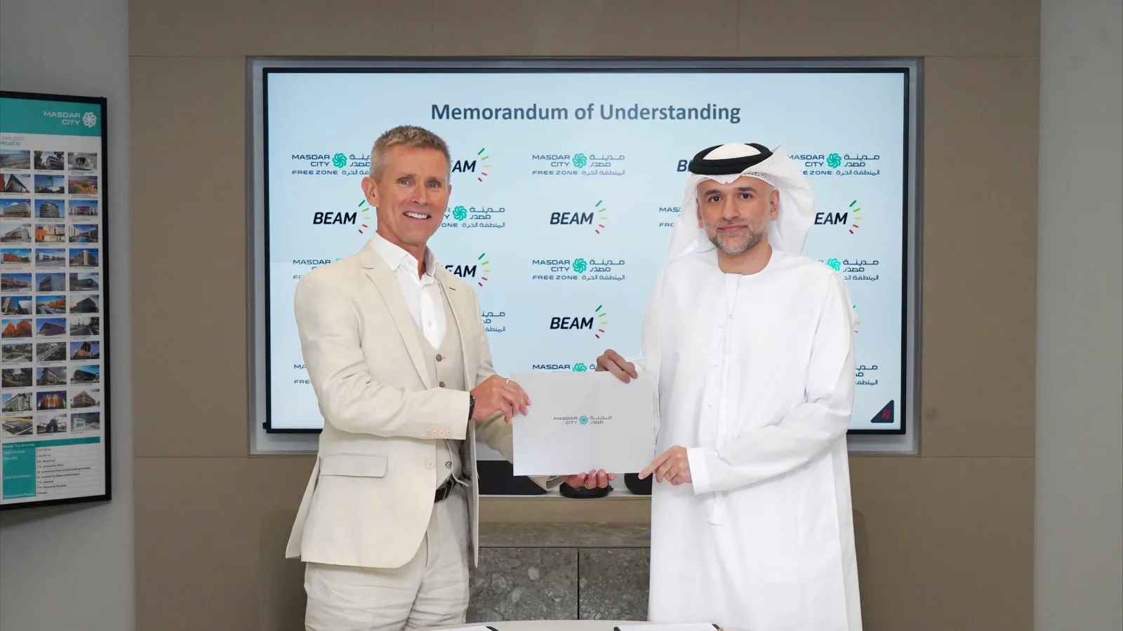 Beam Global signs Masdar City MOU for off-grid EV and solar tech